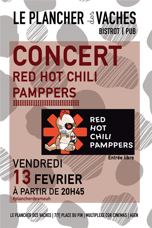Concert Rock’: Red Hot Chili Pampers