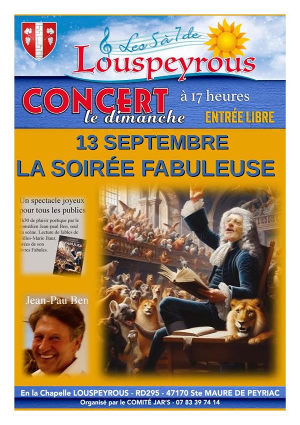 Concert Les 5 à 7 de Louspeyrous