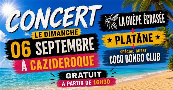 Concert à Cazideroque