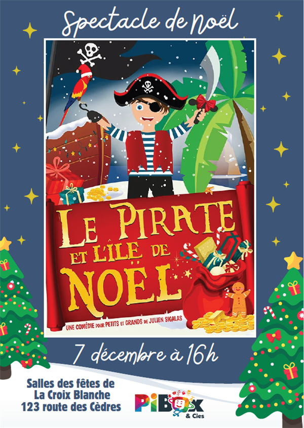 Le pirate et l'île de Noël