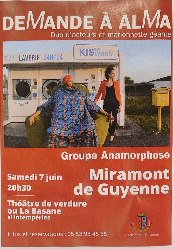 Théâtre en plein air "Demande à Alma"