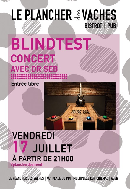 Blindtest avec Docteur SEB