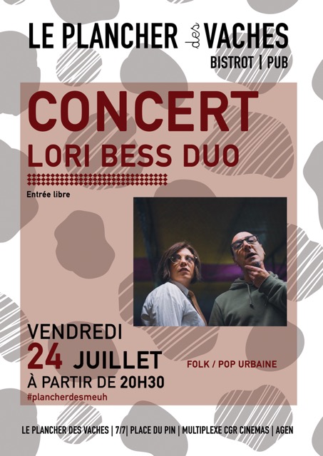 Concert avec Lori Bess Duo 