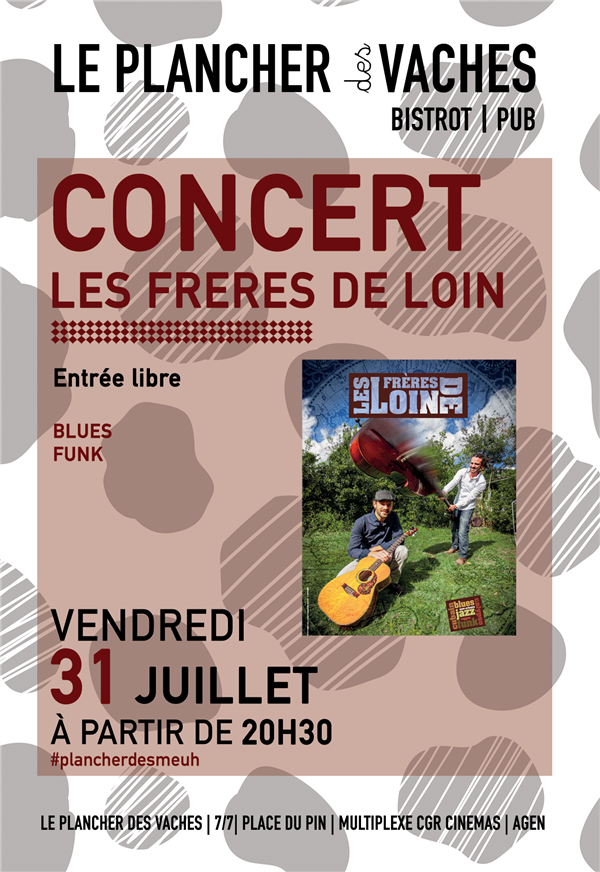 Concert avec les Frères de Loin 