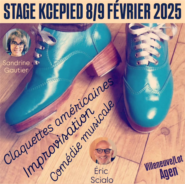 Stage Kcepied avec Sandrine Gautier et Eric Scialo Le 8 fév 2025