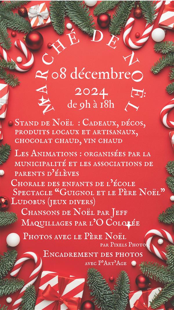 Marché de Noël Le 8 déc 2024