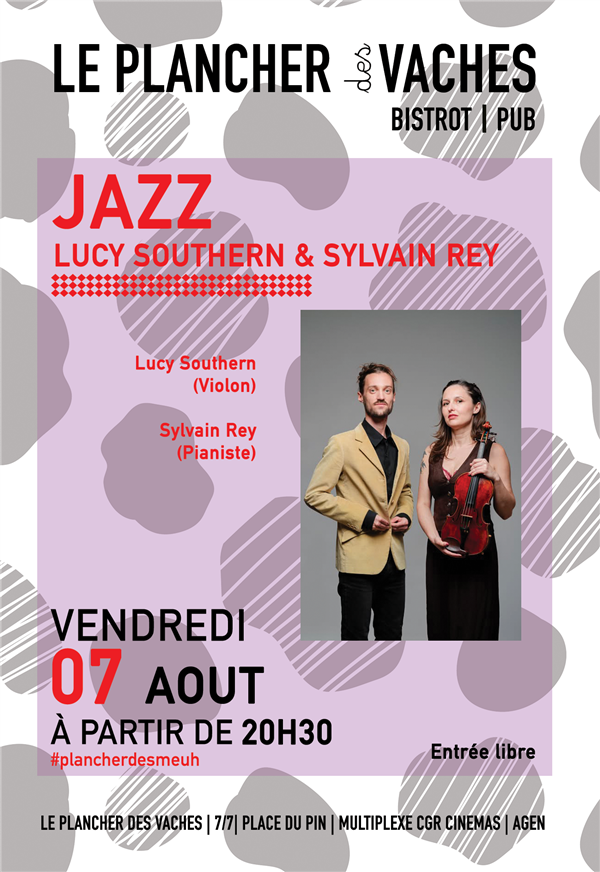 Concert jazz : Lucy Southern et Sylvain Rey 