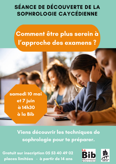 Se préparer avec zénitude aux exams
