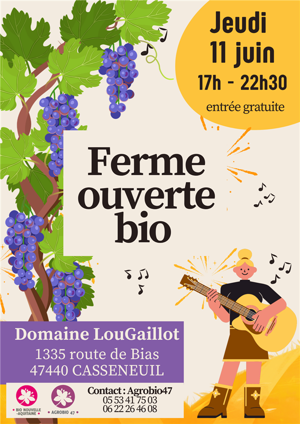 Ferme ouverte Bio
