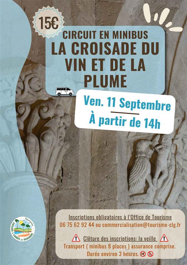 Mini-Circuit : La Croisade du Vin et de la Plume