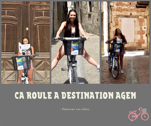 Destination Agen : Service location de vélo accueil Touristique d'Agen