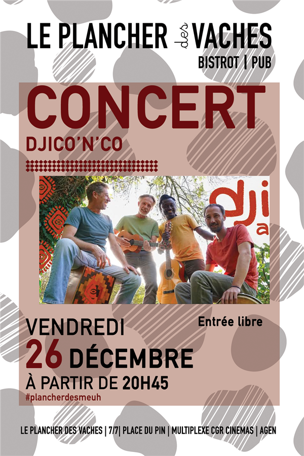 Concert musique africaine contemporaine : Djiko’n’Co