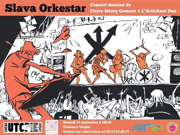 Concert dessiné Slava Orkestar