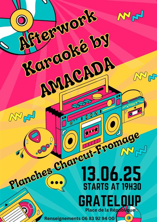 Amaçada - Afterwork karaoké et tapas