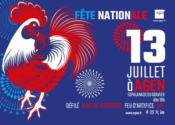 Fête Nationale à Agen