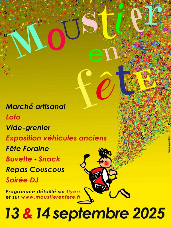 Vide-greniers de Moustier en fête