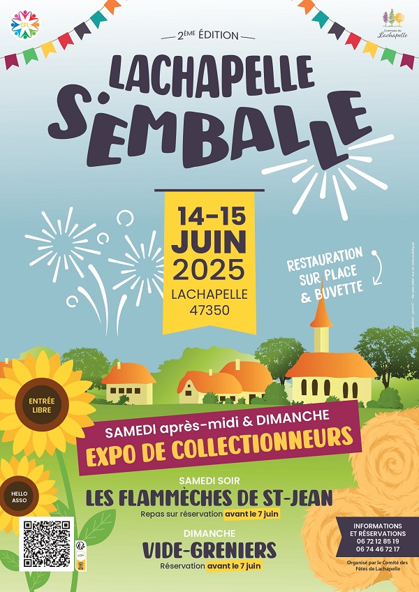 Vide-greniers de Lachapelle s'emballe