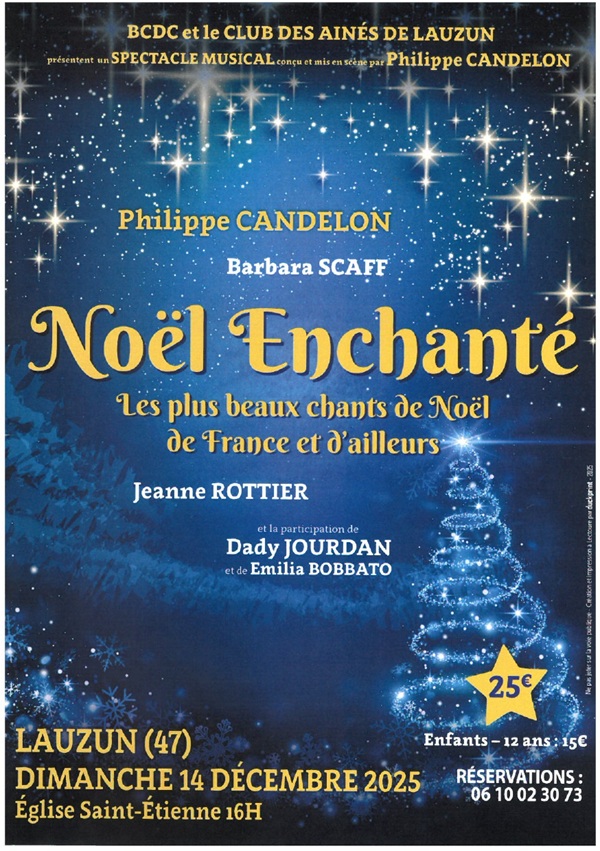 Spectacle musical - Noël enchanté