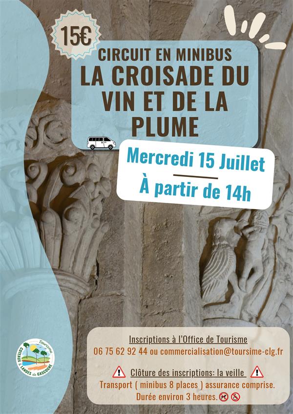 Mini-Circuit : La Croisade du Vin et de la Plume