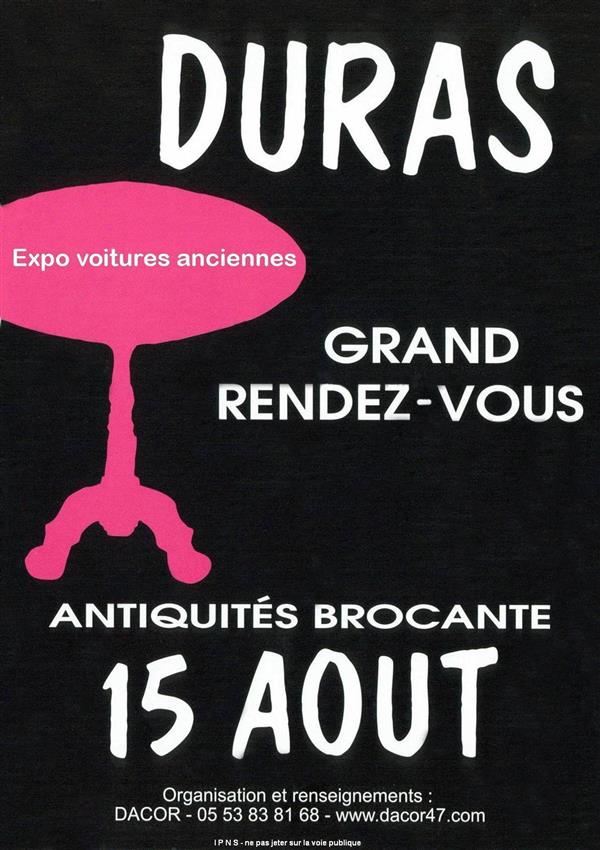 Brocante professionnelle et artisanat d'art dès 8h 