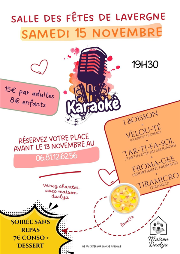 Karaoké soirée