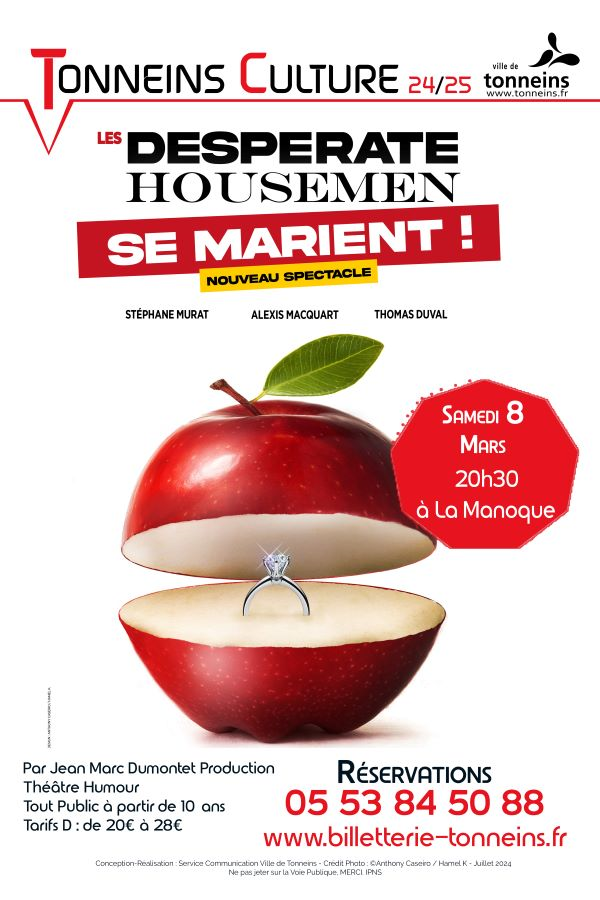 Théâtre Humour - "Les Desperates Housemen se Marient"