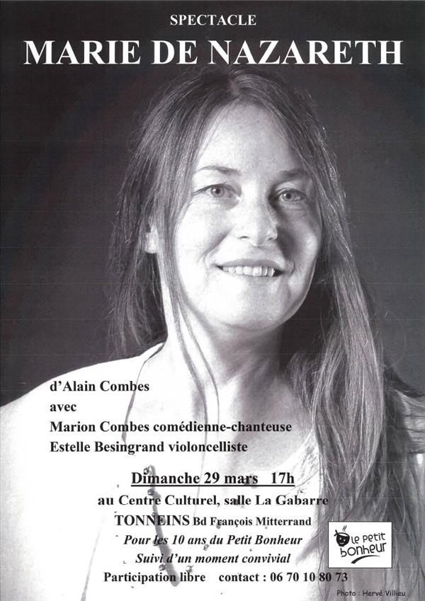 Spectacle "Marie de Nazareth"