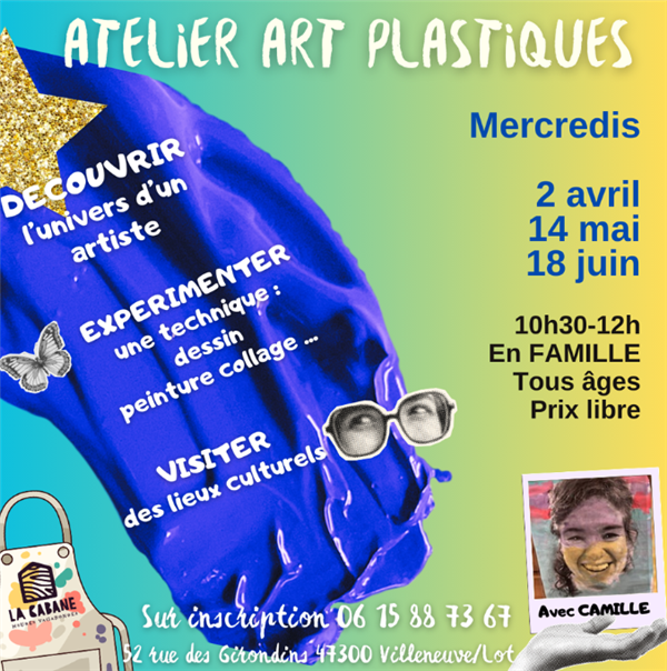 Atelier de découverte des arts plastiques