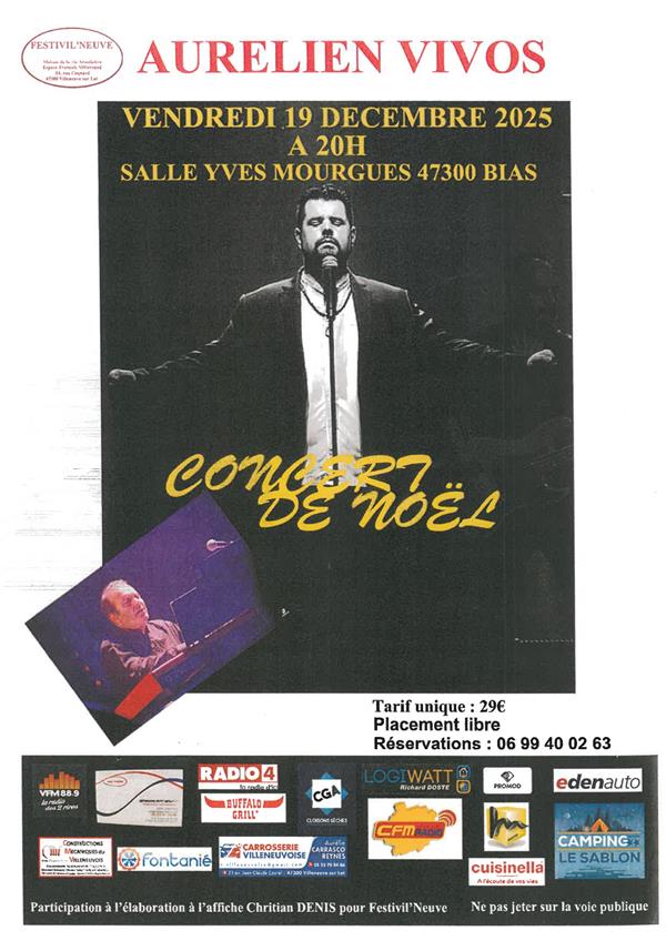 Aurélien Vivos - Concert de Noël