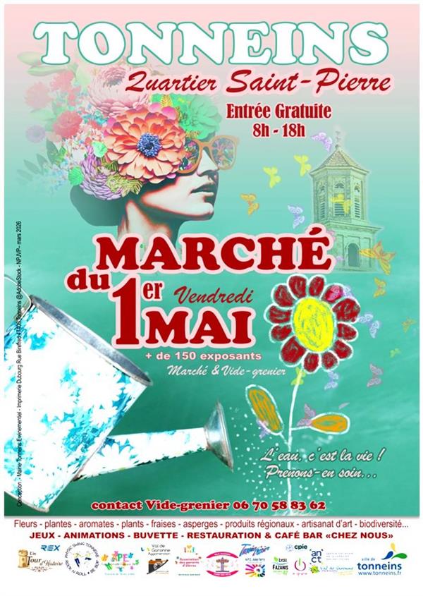 Marché aux Fleurs du 1er Mai