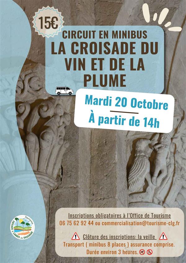 Mini-Circuit : La Croisade du Vin et de la Plume
