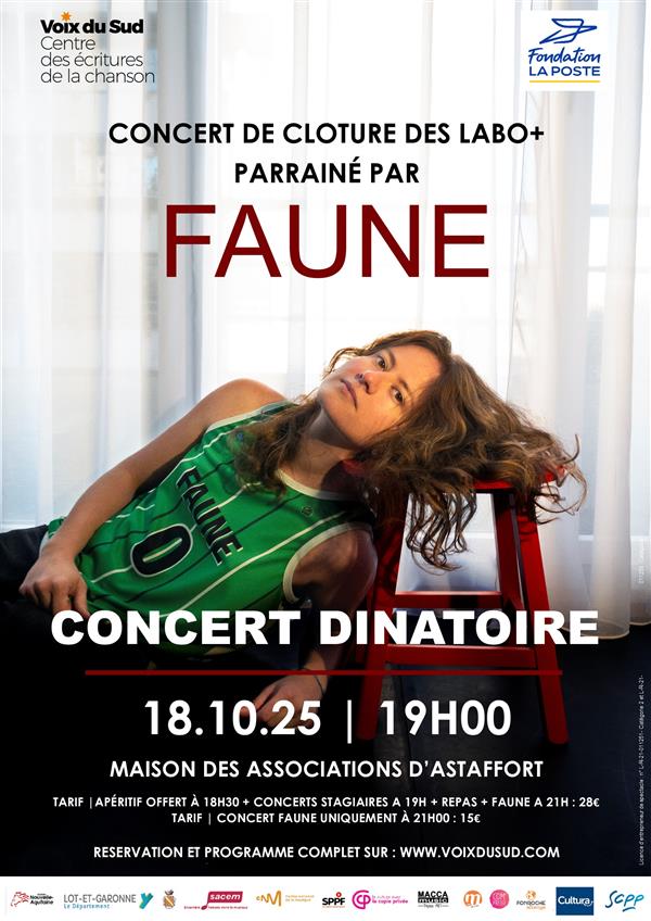 Concert dinatoire avec Faune