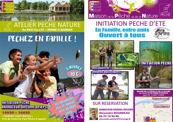 Atelier pêche nature