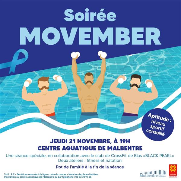 Soirée Movember Le 21 nov 2024