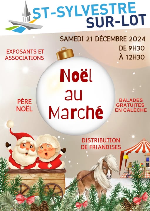 Noël au marché Le 21 déc 2024