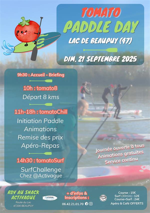 Tomato Paddle Day