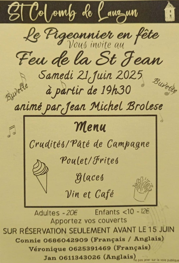 Feu de la St Jean