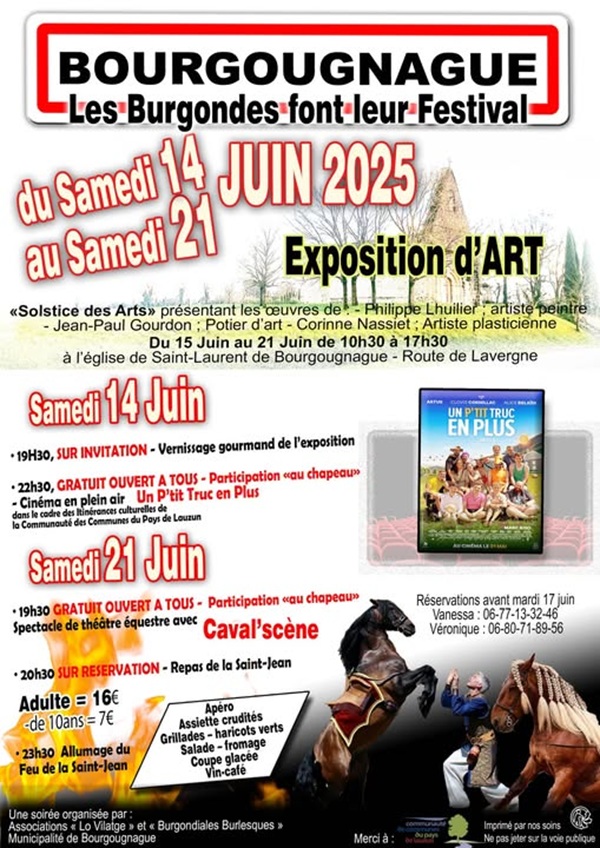 Les Burgondes font leur festival