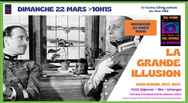 Ciné-club : La grande illusion de Jean Renoir