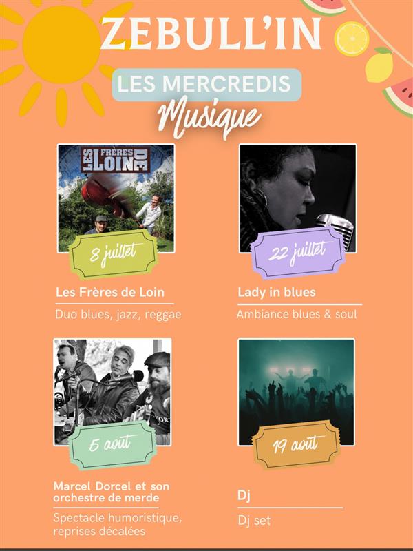 Les mercredis musique de Zebull'in