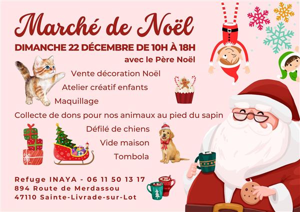 Marché de Noël INAYA Le 22 déc 2024