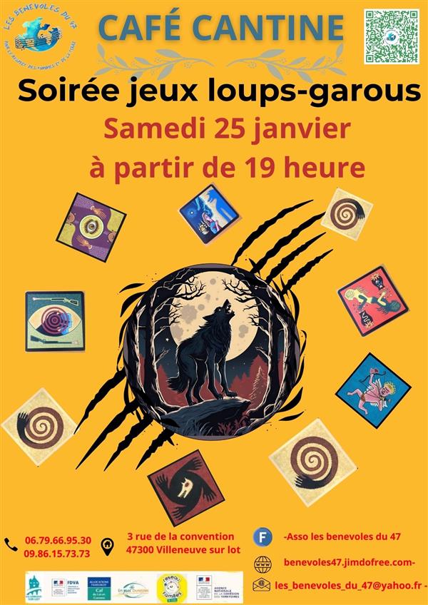 Soirée jeux ados "Loup Garou"