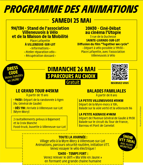 Fête du Tour - Ciné-Débat : "Together we... Le 25 mai 2024