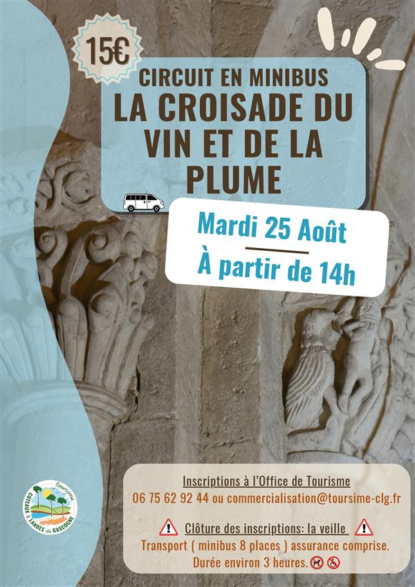 Mini-Circuit : La Croisade du Vin et de la Plume