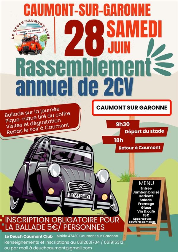 Rassemblement annuel de 2CV
