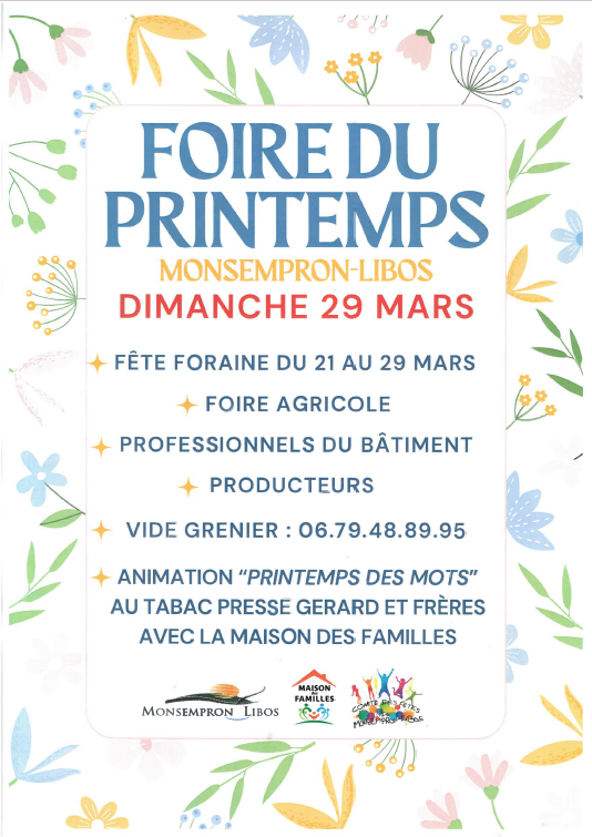 Foire du printemps