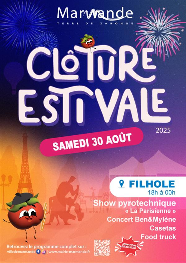 Soirée de clôture de la Saison Estivale