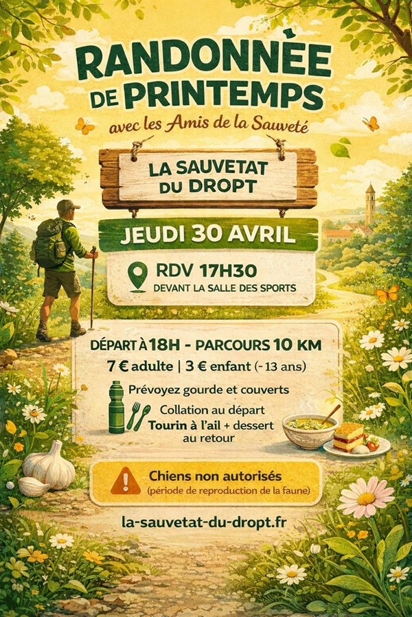 Randonnée pédestre du Printemps