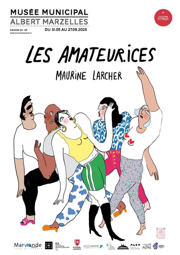 Exposition - LES AMATEUR.ICES de Maurine Larcher au Musée Marzelles