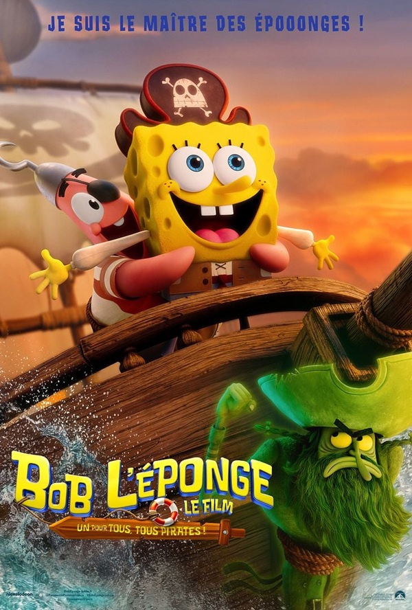 Cinéma - Bob l'éponge - Le film : un pour tous, tous pirates !